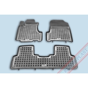 Covoare cauciuc HONDA CR-V III 2006-2012 - tip tavita - REZAW PLAST