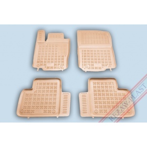 Covoare cauciuc MERCEDES Clasa M W166 2011-2019 - tip tavita - bej - REZAW PLAST