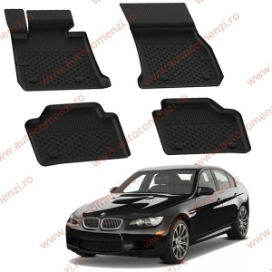 Covoare cauciuc tavita BMW Seria 3 E90 / E91 2004-2011 (Ultra SHL)