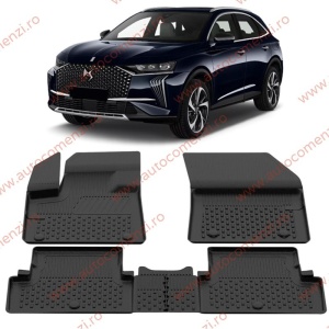Covoare cauciuc tavita CITROEN DS7 Crossback 2017-prezent (Ultra SHL)
