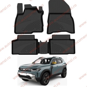 Covoare cauciuc tavita DACIA Duster III 2024-prezent (doar versiunile TCE 130, Mild Hybrid) (Ultra SHL)
