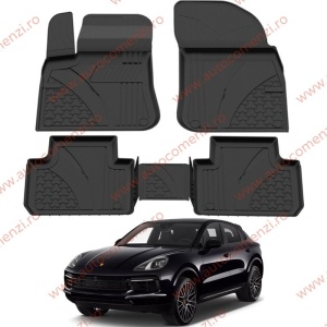 Covoare cauciuc tavita PORSCHE Cayenne III 2018-prezent (Ultra Pro SHL))