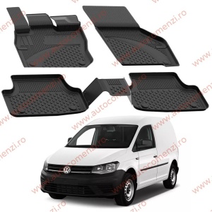 Covoare cauciuc tavita VW Caddy III 2003-2020 (Ultra SHL)