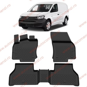 Covoare cauciuc tavita VW Caddy IV (SB) 2021-prezent (Ultra SHL)