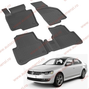 Covoare cauciuc tavita VW Passat B7 2010-2015 (Ultra SHL)