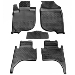 Covoare MITSUBISHI L200 V 2015-2023 - tip tavita - 100% cauciuc - SEINTEX