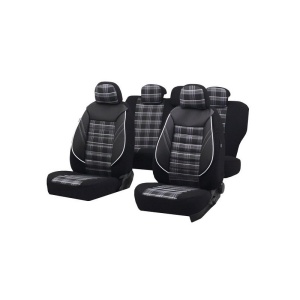 Huse scaune auto compatibile VW Jetta V 2005-2010 / Sport Negru-Gri (05165)