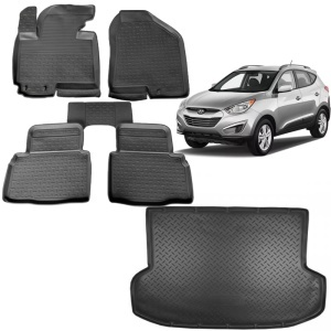 Pachet Tavita Portbagaj + Covoare HYUNDAI ix35 2009-2015