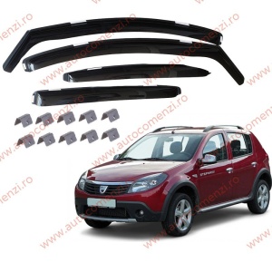 Paravanturi DACIA Sandero Stepway I 2008-2012 (set fata-spate)