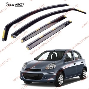 Paravanturi Heko NISSAN Micra (K13) 2010-2016 (set fata-spate)