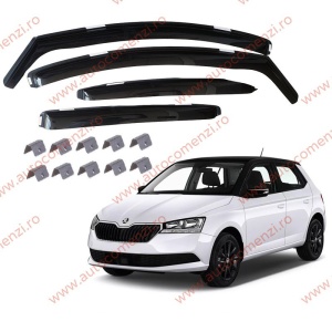 Paravanturi SKODA Fabia III 2014-2021 Hatchback / Combi (set fata-spate)
