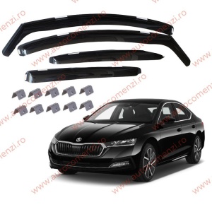 Paravanturi SKODA Octavia IV 2019-prezent Sedan / Hatchback (set fata-spate)