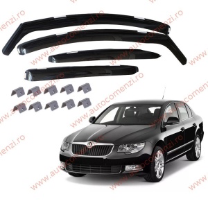Paravanturi SKODA Superb II 2008-2015 Sedan (set fata-spate)