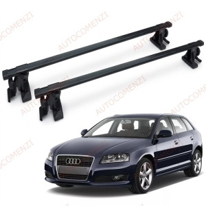 Set bare portbagaj AUDI A3 (8P) 2003-2013 Hatchback (prindere la baza usii) - Otel