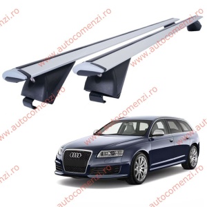 Set bare portbagaj AUDI A6 C6 2004-2011 Combi - Wingbar - Aluminiu / cu cheie antifurt