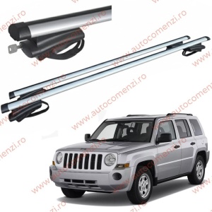 Set bare portbagaj cu cheie JEEP Patriot 2007-2017 - ALUMINIU