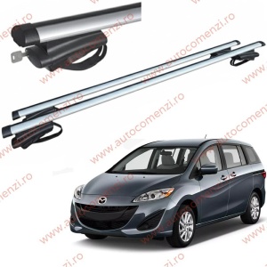 Set bare portbagaj cu cheie MAZDA 5 II 2010-2018 - ALUMINIU
