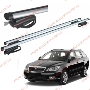 Set bare portbagaj cu cheie SKODA Octavia II 2004-2013 Combi - ALUMINIU