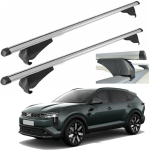 Set bare portbagaj DACIA Striker 2026-prezent - Aluminiu / cu cheie antifurt