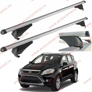 Set bare portbagaj FORD Kuga I 2008-2012 - Aluminiu / cu cheie antifurt