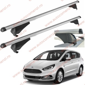 Set bare portbagaj FORD S-Max II 2015-2023 - Aluminiu / cu cheie antifurt