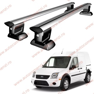 Set bare portbagaj FORD Transit Connect I 2002-2012 - Wingbar - cu cheie antifurt / Aluminiu