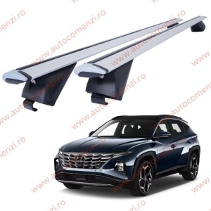 Set bare portbagaj HYUNDAI Tucson IV 2020-prezent - Wingbar - Aluminiu / cu cheie antifurt
