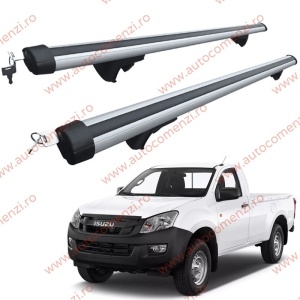 Set bare portbagaj ISUZU D-Max II 2011-2018 - ALUMINIU / cu cheie antifurt - 120 cm