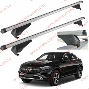 Set bare portbagaj MERCEDES GLC X254 2022-prezent - Aluminiu / cu cheie antifurt