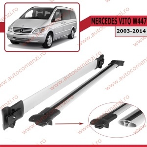 Set bare portbagaj MERCEDES Vito II (W639) 2003-2014 - KVO AERO
