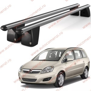 Set bare portbagaj OPEL Zafira B 2005-2014 (prindere in puncte fixe)