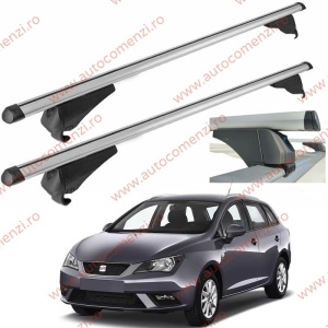 Set bare portbagaj SEAT Ibiza IV 2008-2017 Combi - Aluminiu / cu cheie antifurt