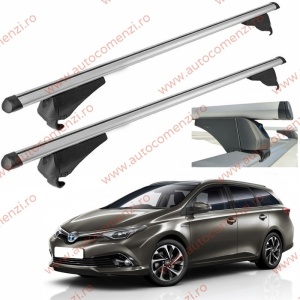 Set bare portbagaj TOYOTA Auris III (E210) 2018-prezent Combi - Aluminiu / cu cheie antifurt