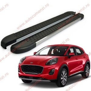 Set praguri FORD Puma 2019-prezent (praguri + kit montaj)