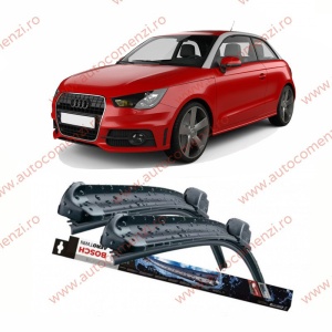 Set stergatoare parbriz AUDI A1 (8X) 2010-2019 Sportback (sofer + pasager) BOSCH