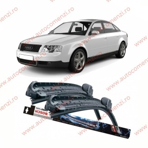 Set stergatoare parbriz AUDI A6 C5 1997-2004 (sofer + pasager) BOSCH