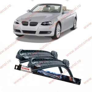 Set stergatoare parbriz BMW Seria 3 E93 2004-2011 Cabrio (sofer + pasager) BOSCH