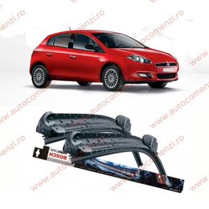 Set stergatoare parbriz FIAT Bravo VAN 2007-2014 (sofer + pasager) BOSCH