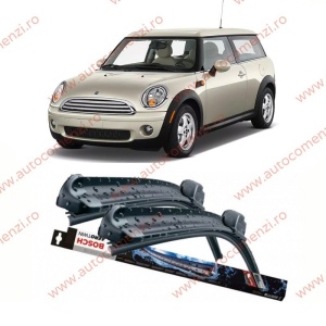 Set stergatoare parbriz MINI Clubman (R55) 2007-2014 (sofer + pasager) BOSCH