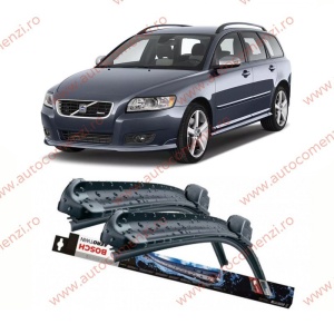 Set stergatoare parbriz VOLVO V50 2004-2012 (sofer + pasager) BOSCH