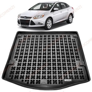 Tavita Portbagaj cauciuc FORD Focus III 2010-2018 Sedan (roata de rezerva mica) - REZAW PLAST
