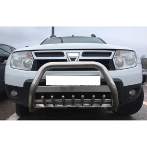 Bullbar inox dedicat DACIA Duster I 2010-2017 - protectie premium