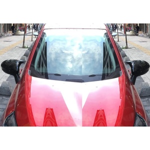 Capace oglinda tip BATMAN RENAULT Clio V 2019-prezent - negru lucios - BAT10063/C574-BAT2