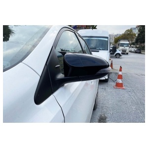 Capace oglinda tip BATMAN TOYOTA Verso 2009-2018 - negru lucios - BAT10080/C585-BAT2