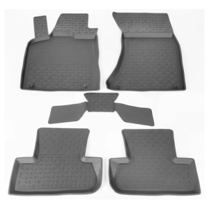 Covoare AUDI Q5 I (8R) 2008-2017 - tip tavita - 100% cauciuc - SEINTEX