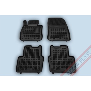 Covoare cauciuc MAZDA 2 III 2014-prezent - tip tavita - REZAW PLAST