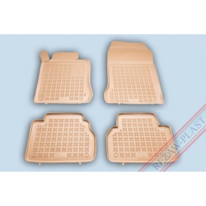 Covoare cauciuc MERCEDES Clasa E W210 1995-2003 - tip tavita - bej - REZAW PLAST