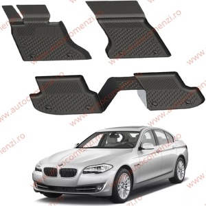 Covoare cauciuc tavita BMW Seria 5 F10 / F11 2013-2016 Facelift (Ultra SHL)