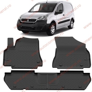 Covoare cauciuc tavita PEUGEOT Partner II 2008-2018 (Ultra SHL)