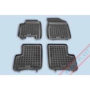 Covoare cauciuc TOYOTA Yaris I 1999-2004 (5 usi) - tip tavita - REZAW PLAST